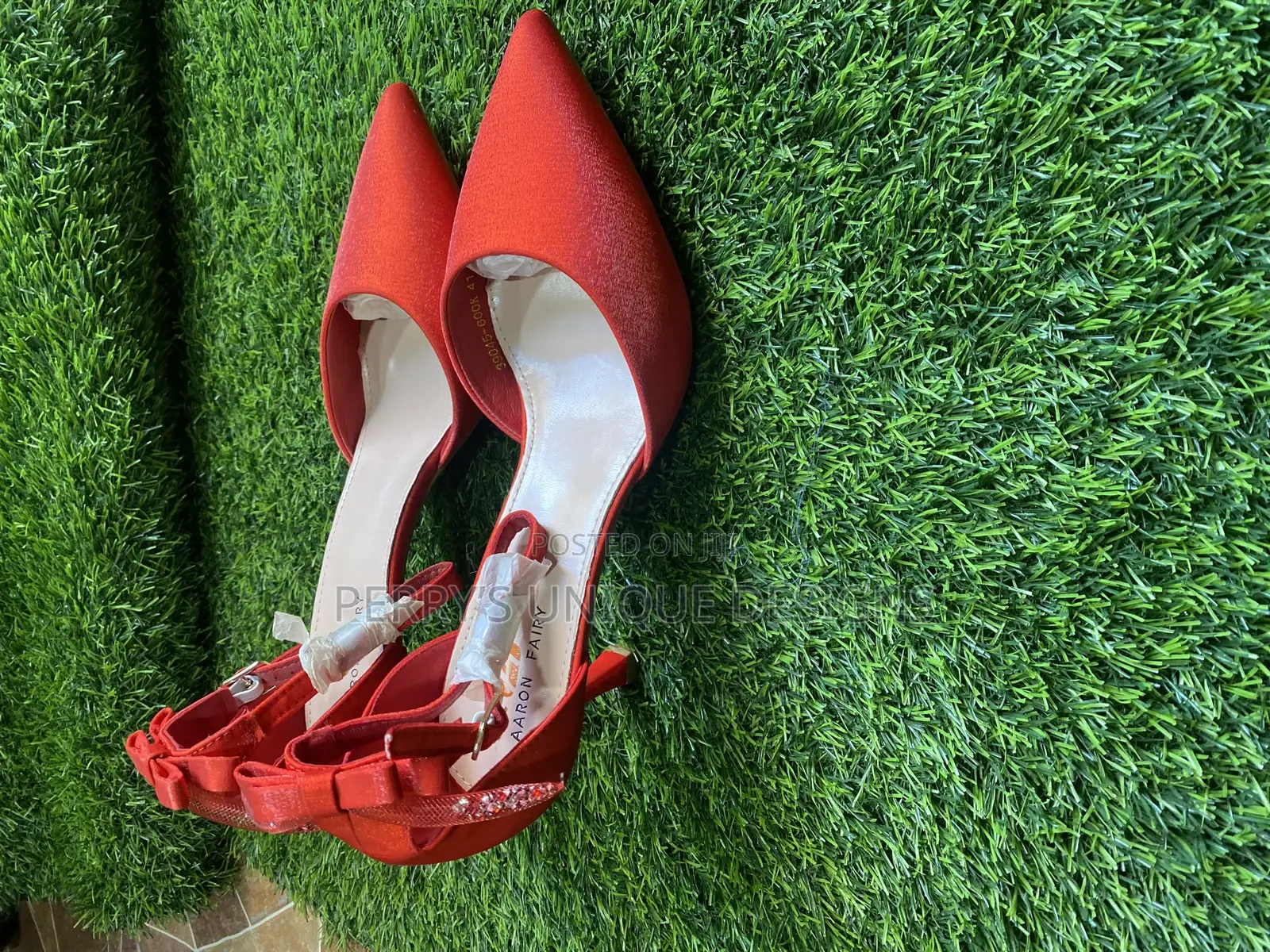 Ruby Luxe Bow-Tie Pointed Heels