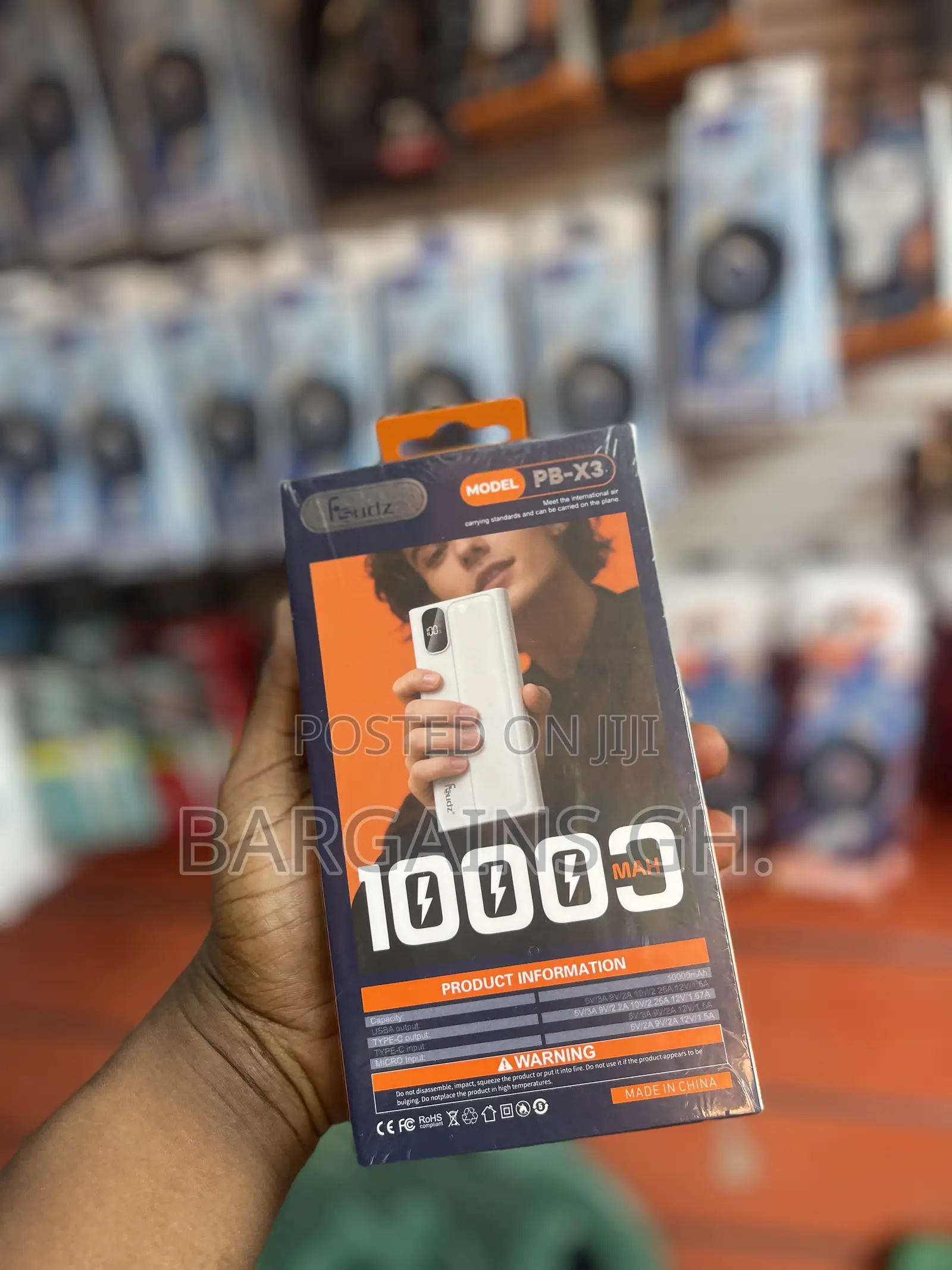Fsudz 10,000mah Portable Power Bank