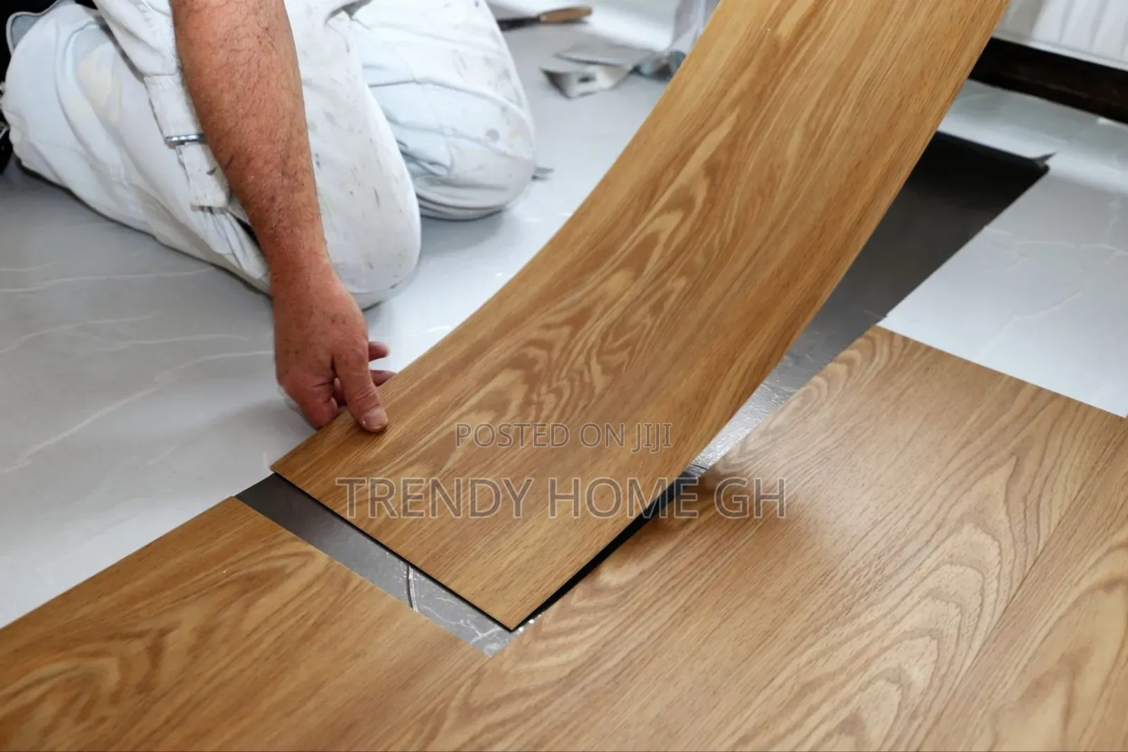 Self-Adhesive Vinyl Tiles Modern Floor Design