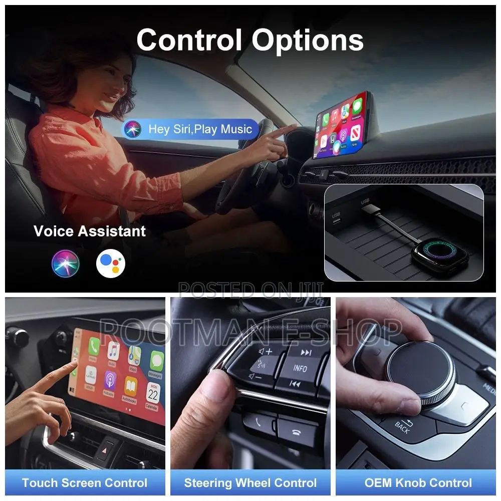 Carplay Ai Box Android Wireless Android Auto Smart Tv Box for Youtube