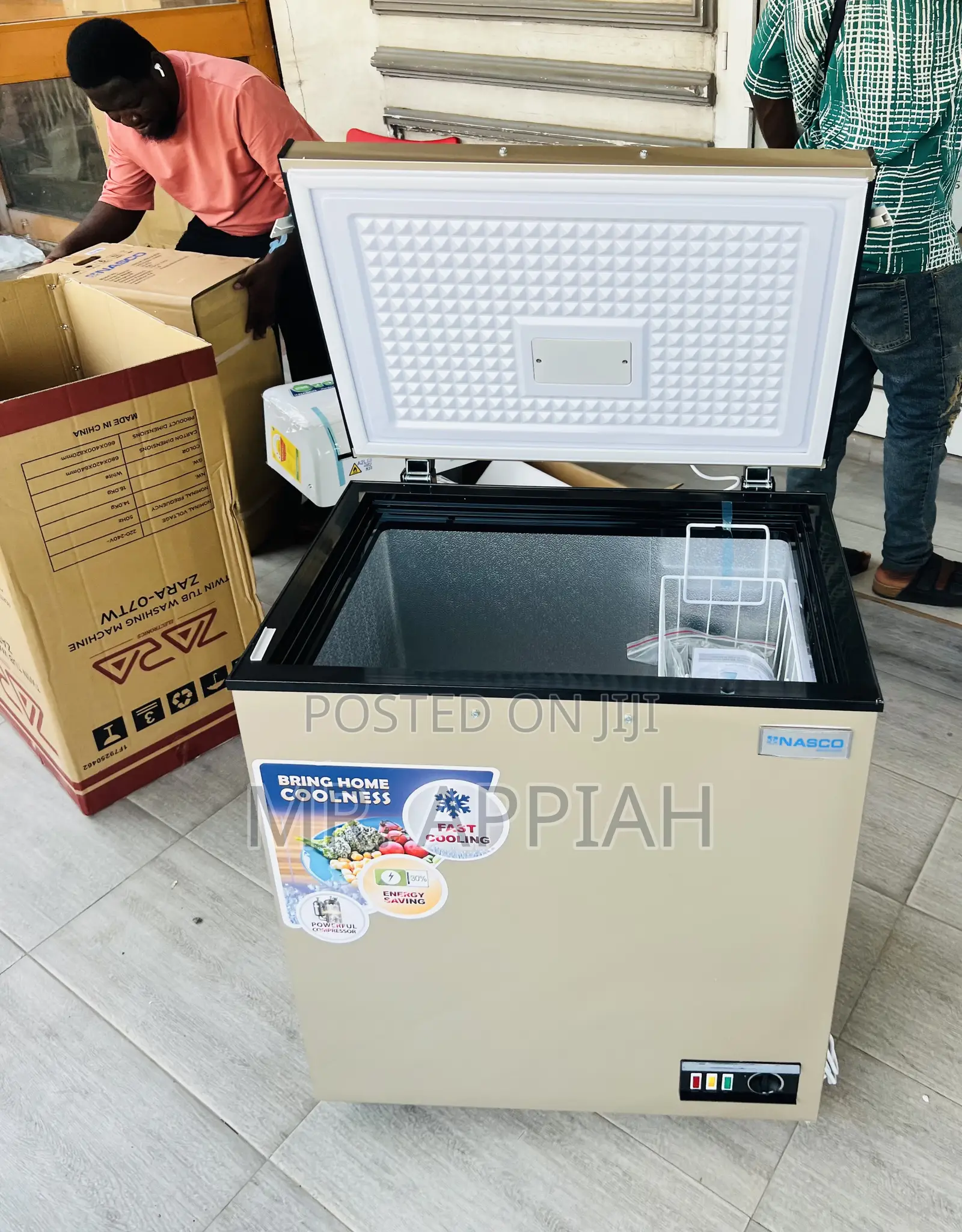 Check Out Classic Nasco 138l 1 Door Chest Freezer(Nas-175fl)Gold.