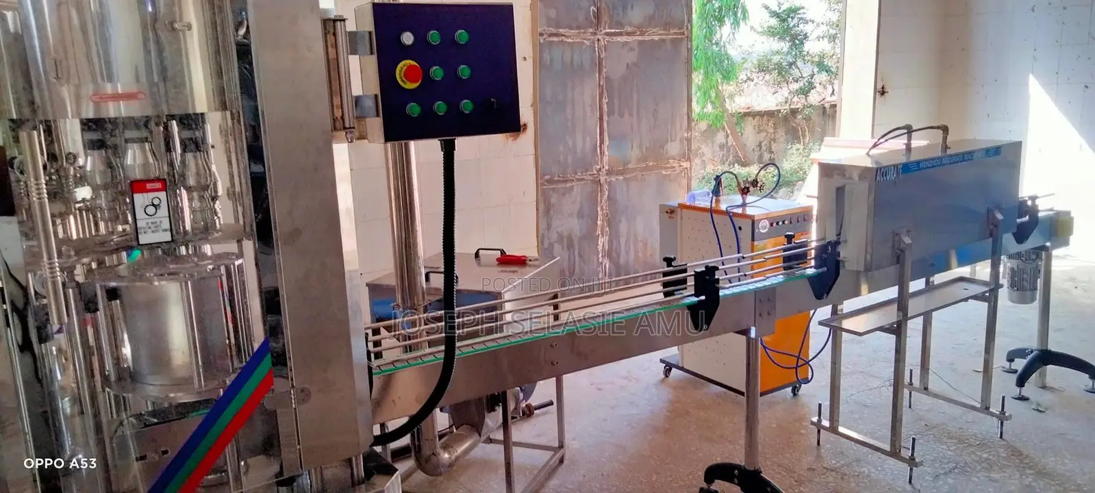 Bottle Water Machine Setup