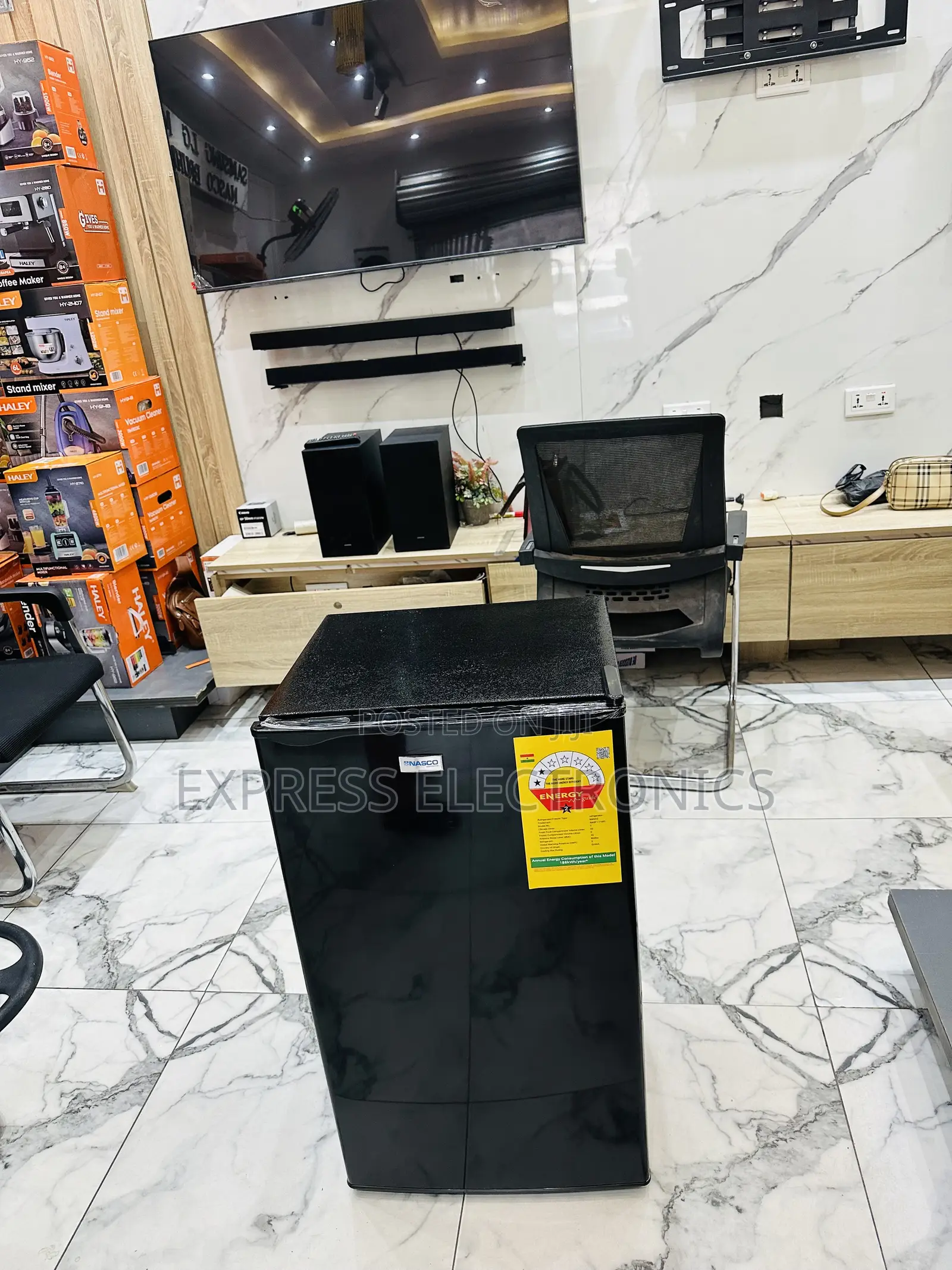 Best Buy for Less Black Single Door Nasco Table Top Fridge