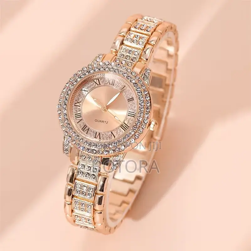 Luxury 5-in-1 Women’S Jewelry Set – Rose Gold