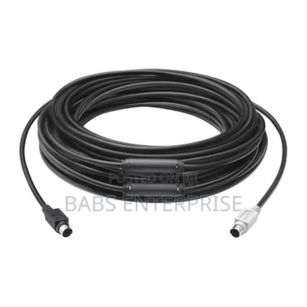 Logitech 15m Group Extender Cable – Black
