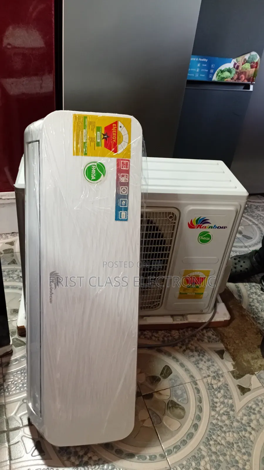 Rainbow 1.5hp Aircondition, Aircondition That Freezes Fast.