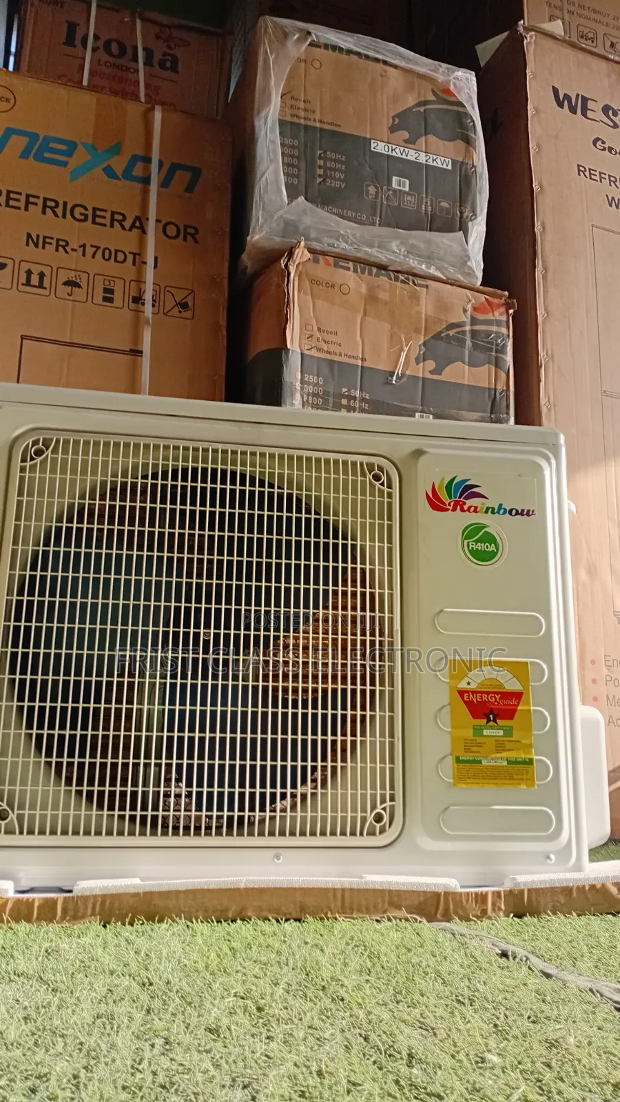 Rainbow 1.5hp Aircondition, Aircondition That Storms Cold.