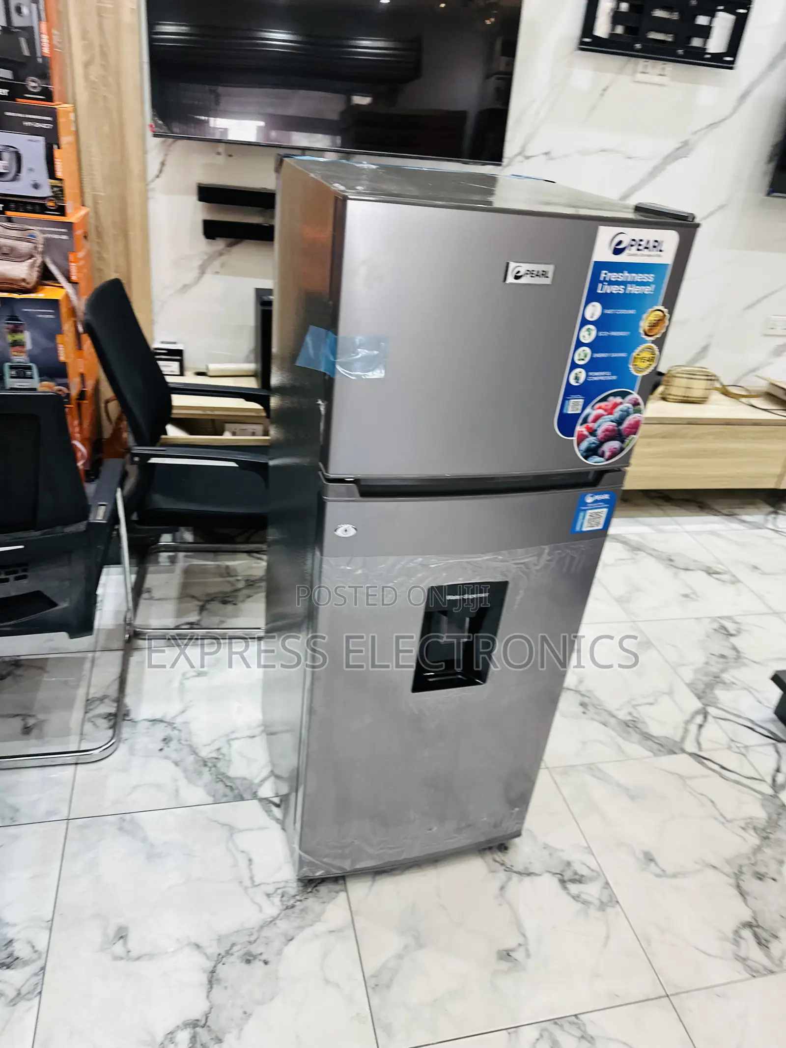 Shop From the Best Store Pearl Pf-2521w0-5e 197l Double Door Fridge