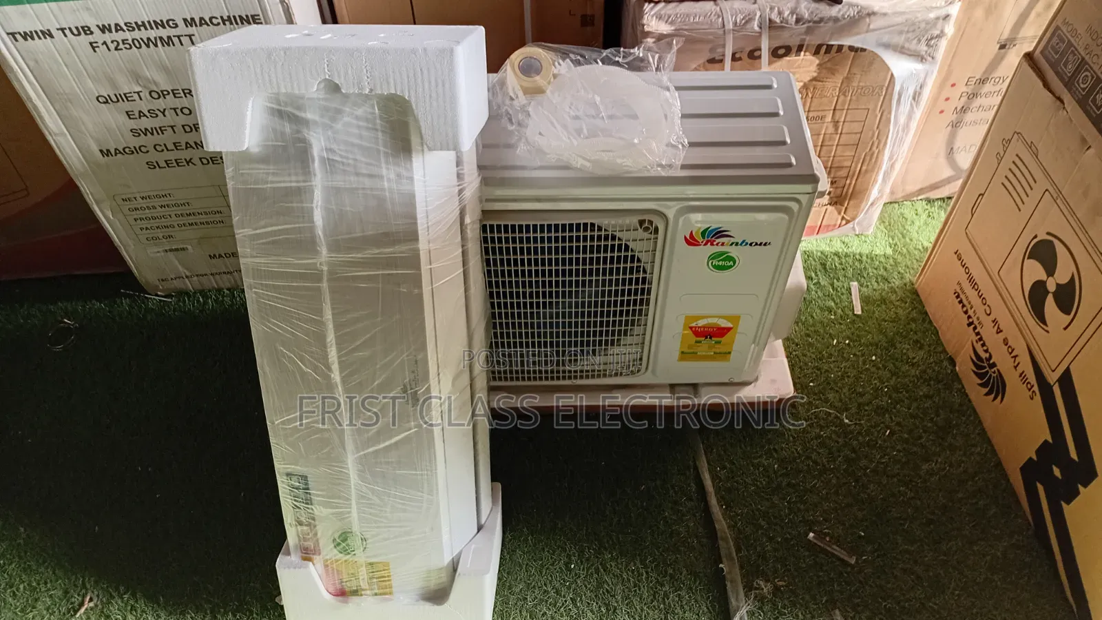 Rainbow 1.5hp Aircondition, Aircondition That Chills Nonstop.