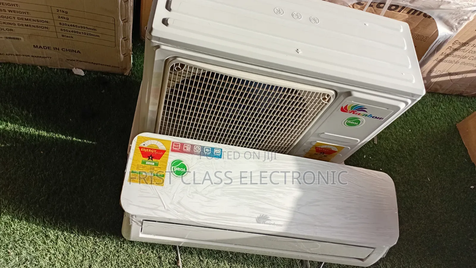 Rainbow 1.5hp Aircondition, Aircondition That Freezes Life.