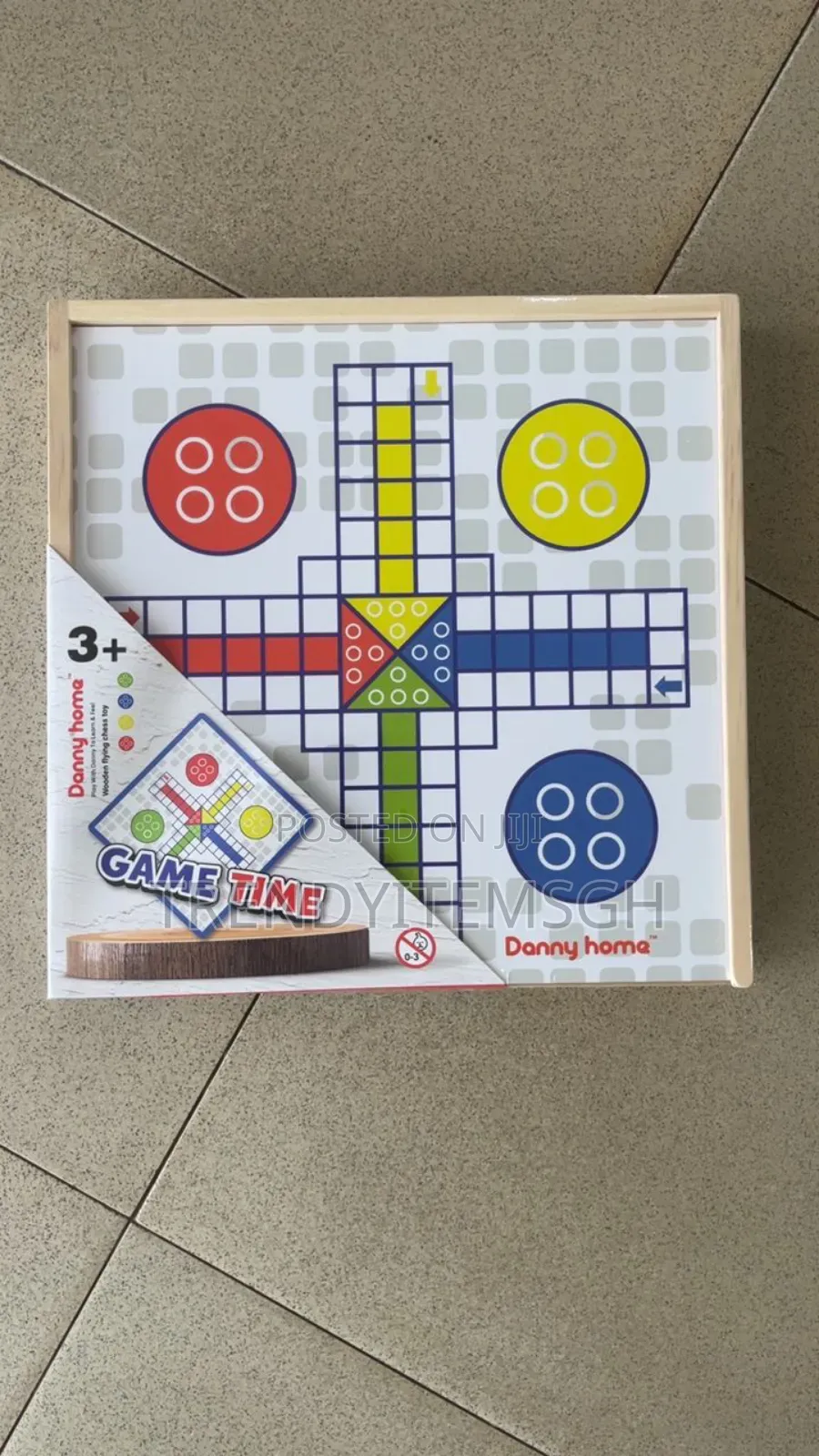 Wooden Chess/ Board Game (Ludo)