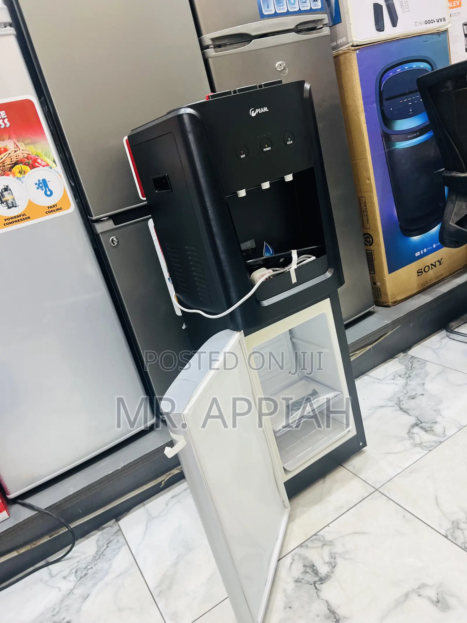 Purchase Pearl PWD 4006 Hot/Cold Normal Water Dispenser(Black/Gray)