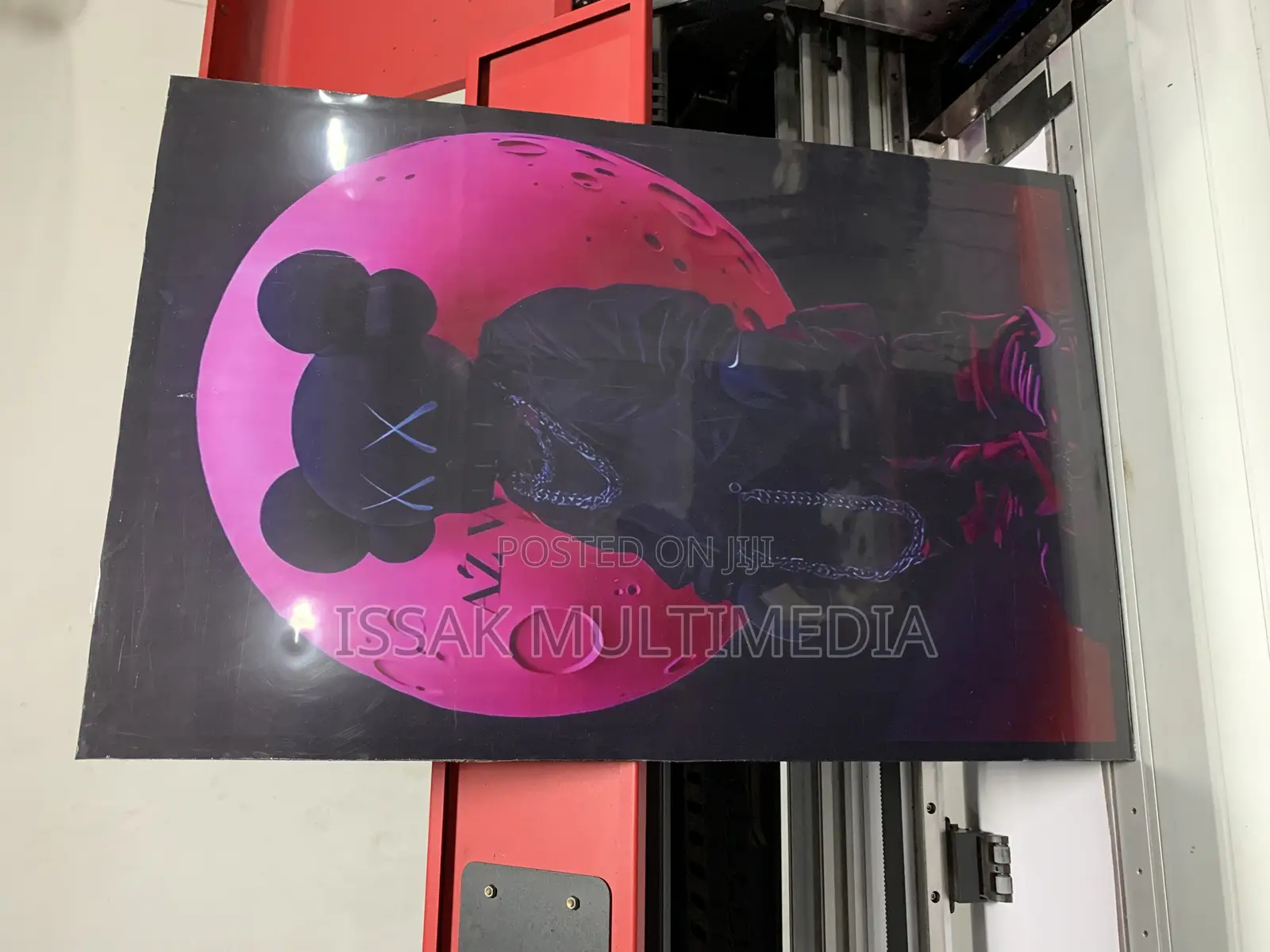 Kaws Art Frame Design 16x 24in