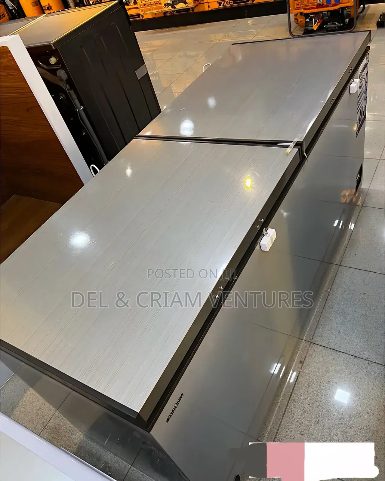 Bruhm 508 Liters Chest Freezer| Ideal for Commercial and Private Use