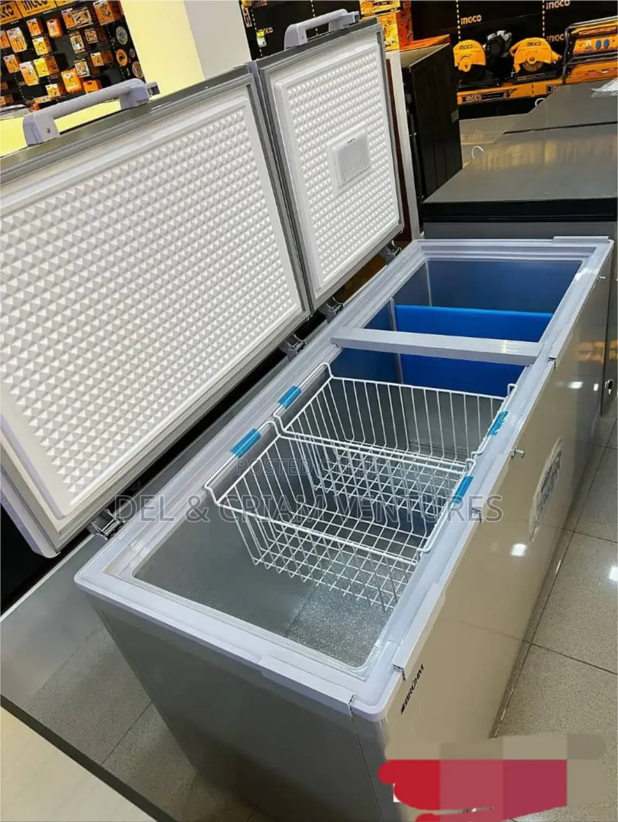 Bruhm 508 Liters Chest Freezer| Ideal for Commercial and Private Use