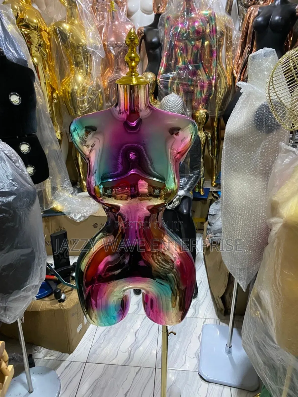 Multicolored Manikin Dummy Mannequin