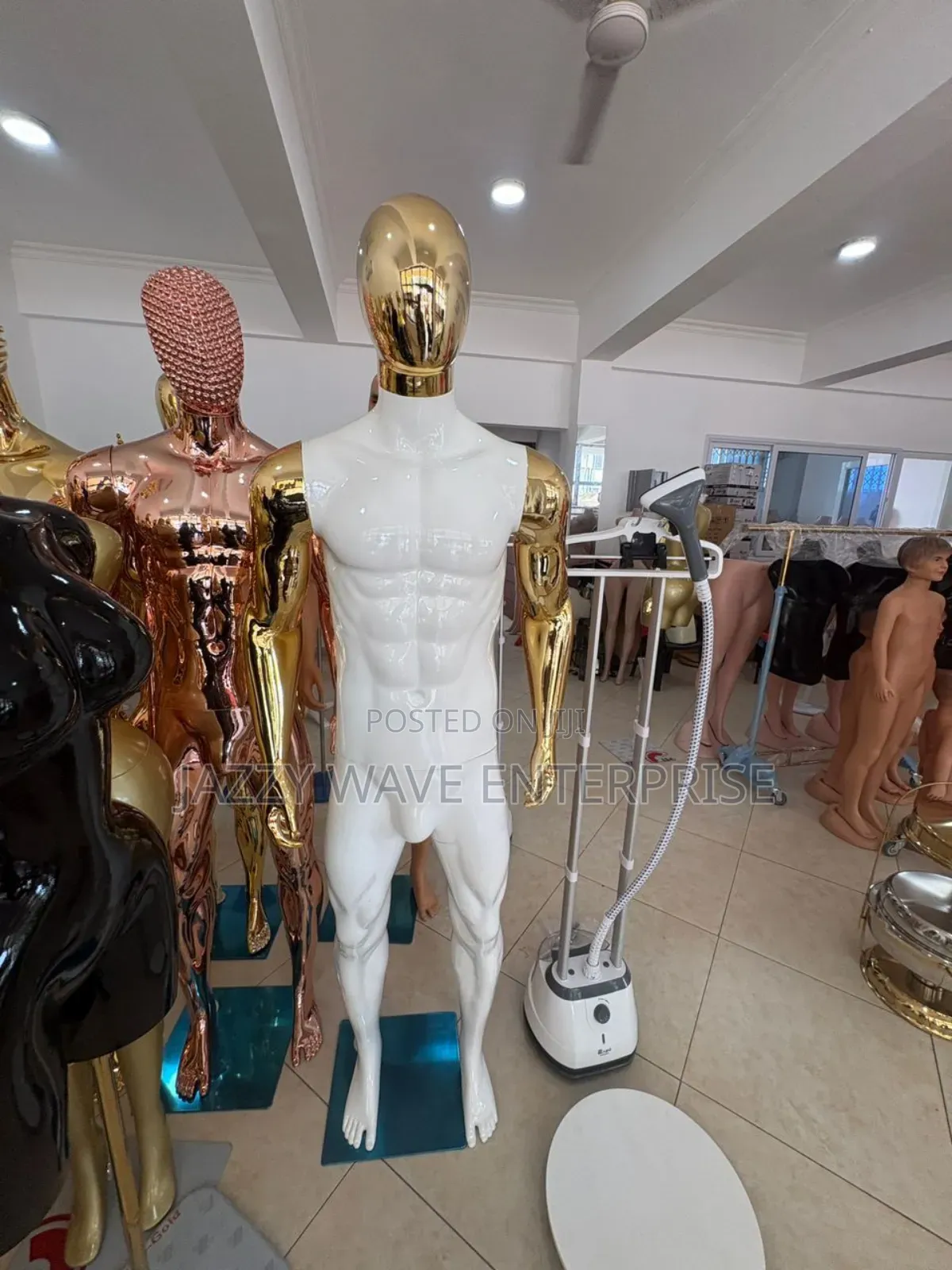 White Full Man Manikin Dummy Mannequin