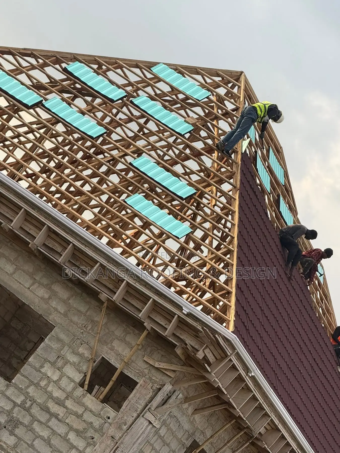 High Quality Stone Coated Roofing Sheet, 50 Years Guarantee