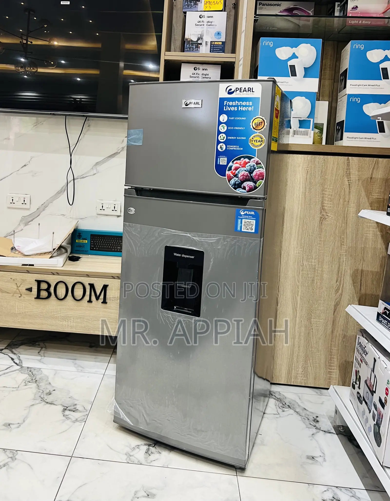 Versatile Pearl Pf-2521w0-5e Double Door Refrigerator(Gray)