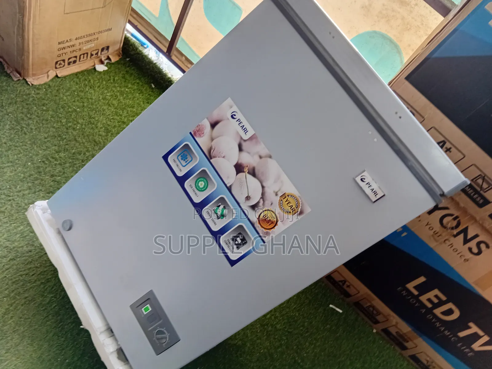 Pearl 98l Chest Freezer – Perfect for Home Shop Use