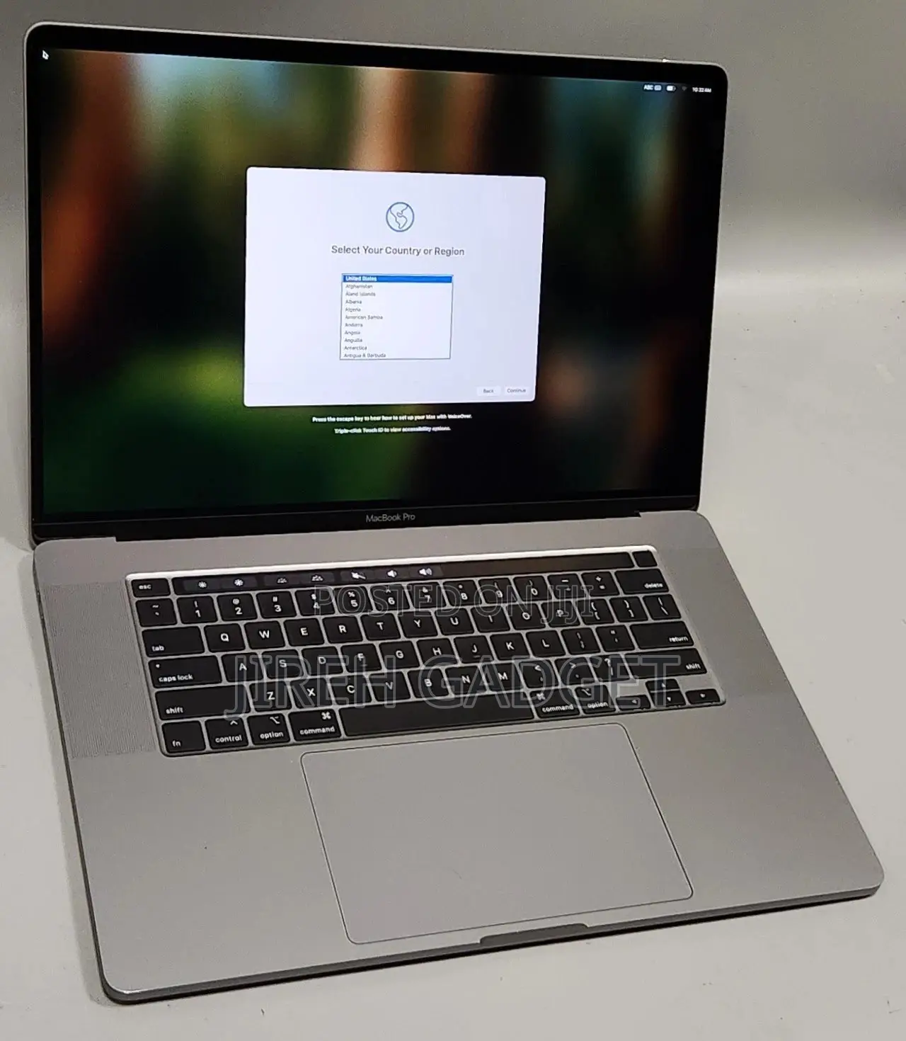 Laptop Apple MacBook Pro 2019 16GB Intel Core i9 SSD 1T