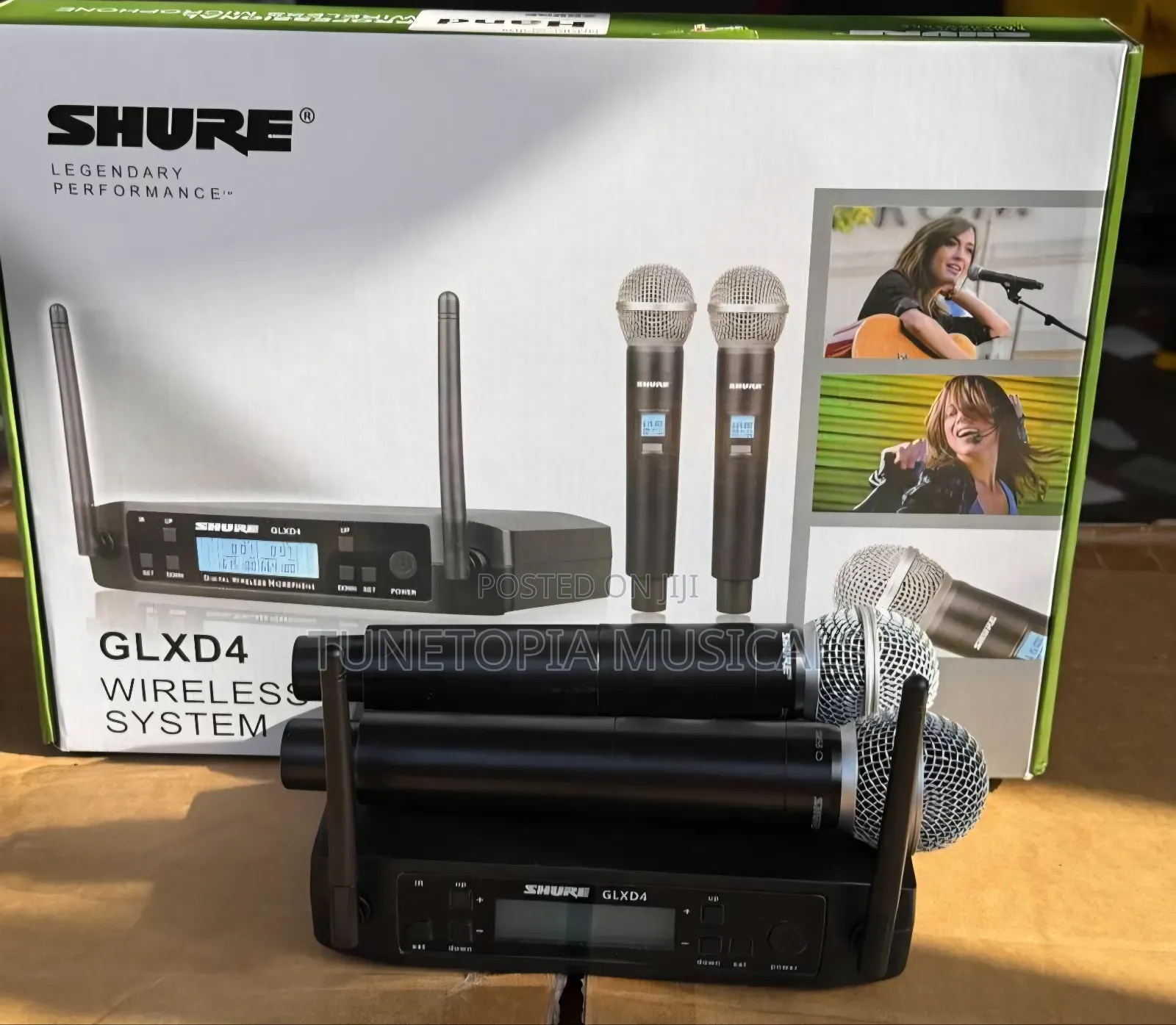 Shure GLX D4 Professional 2in1 Wireless Microphone