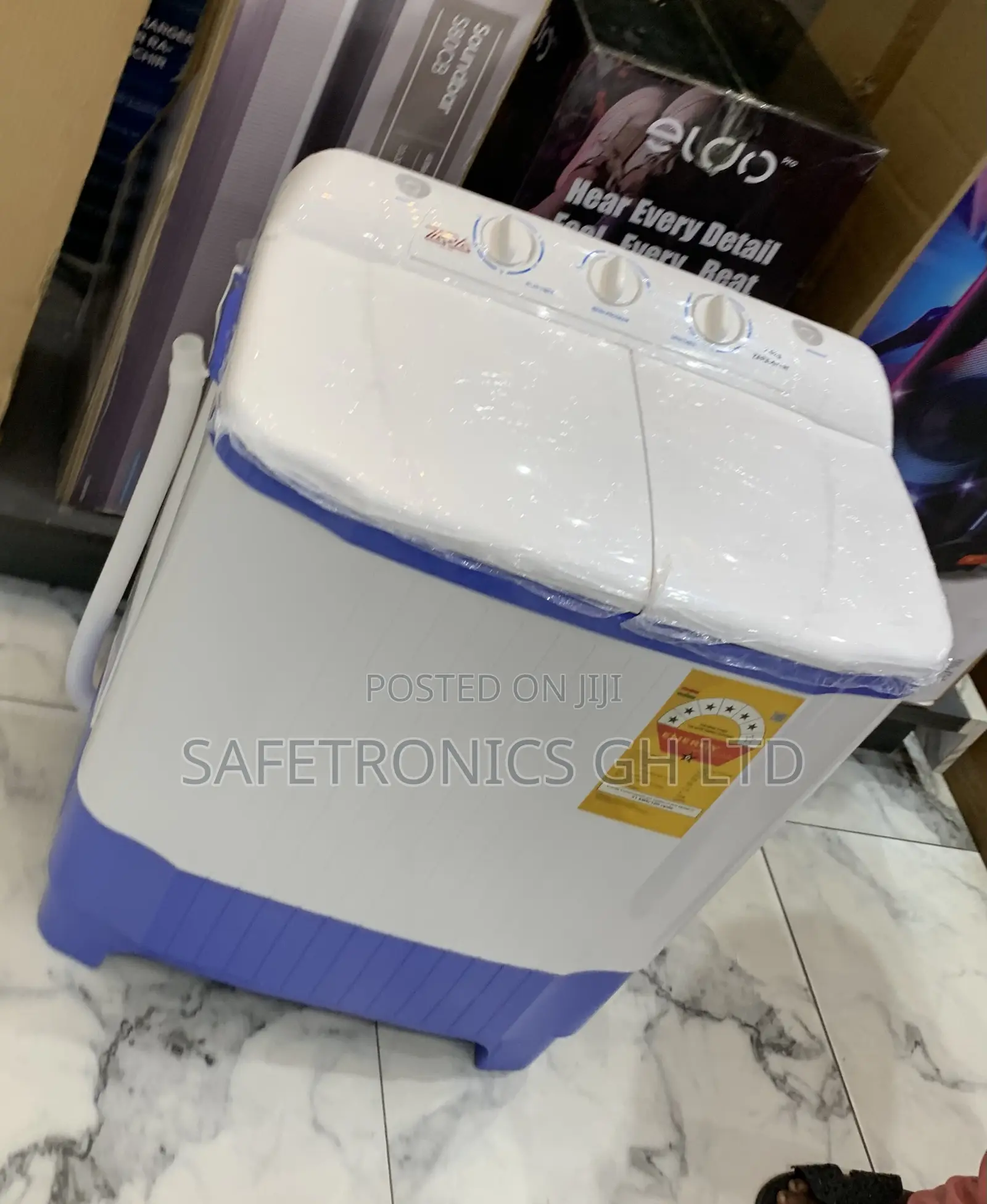 Just Order Zara 7kg Semi-Automatic Top-Load Washing Machine