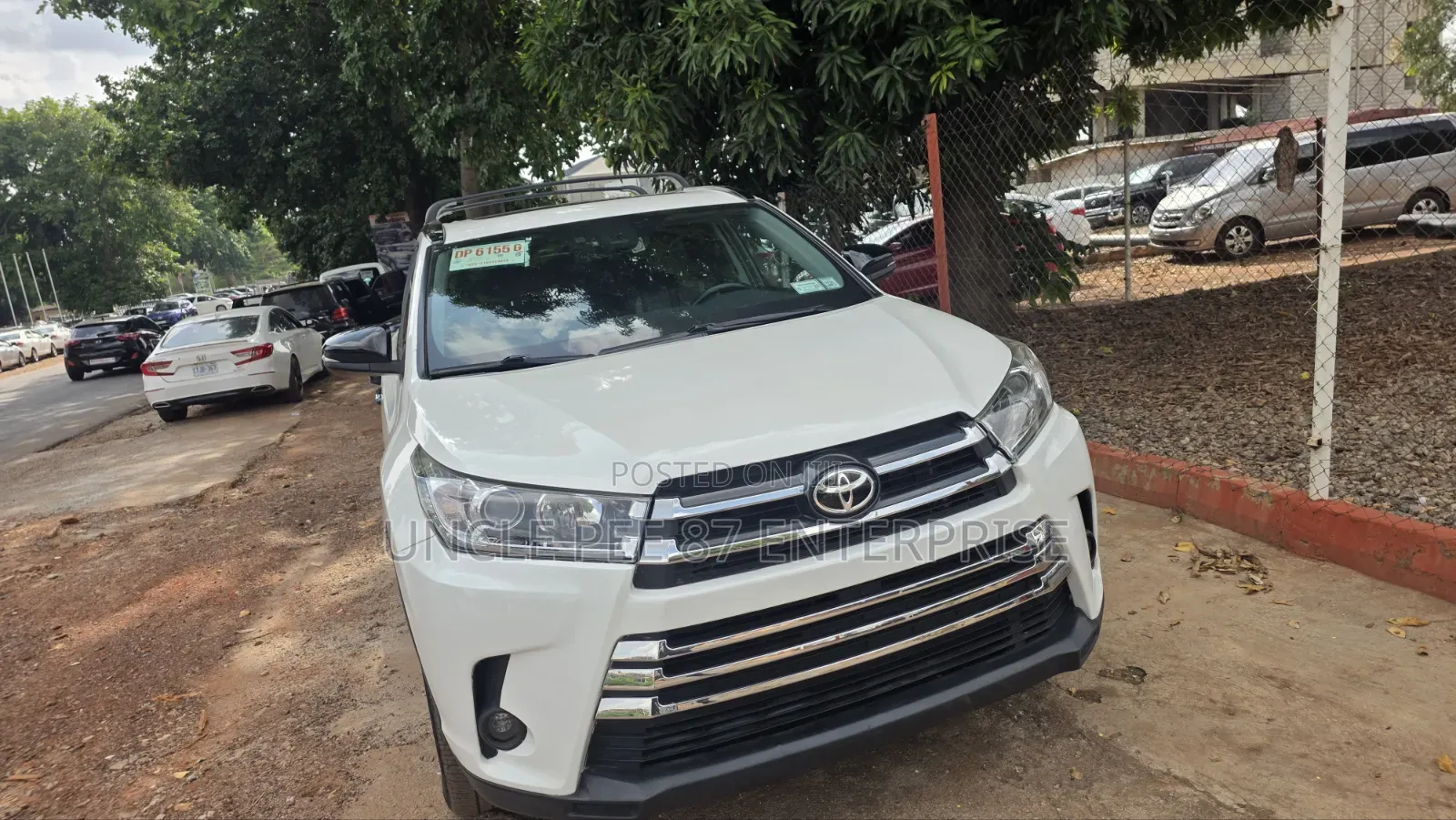 Toyota Highlander Limited Platinum 2019 White