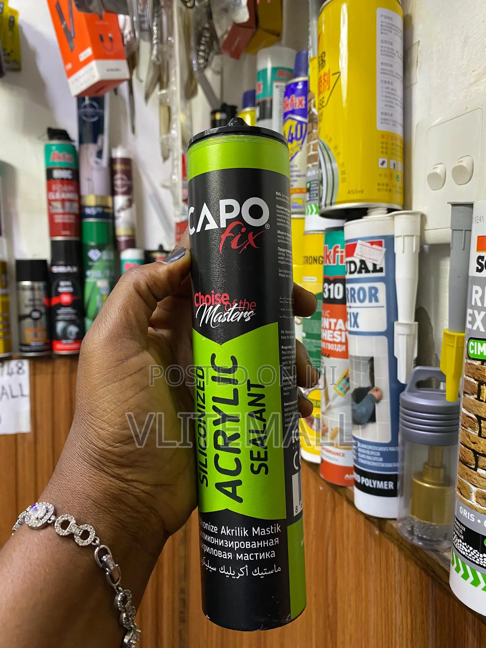 Capo Fix Siliconized Acrylic Sealant,