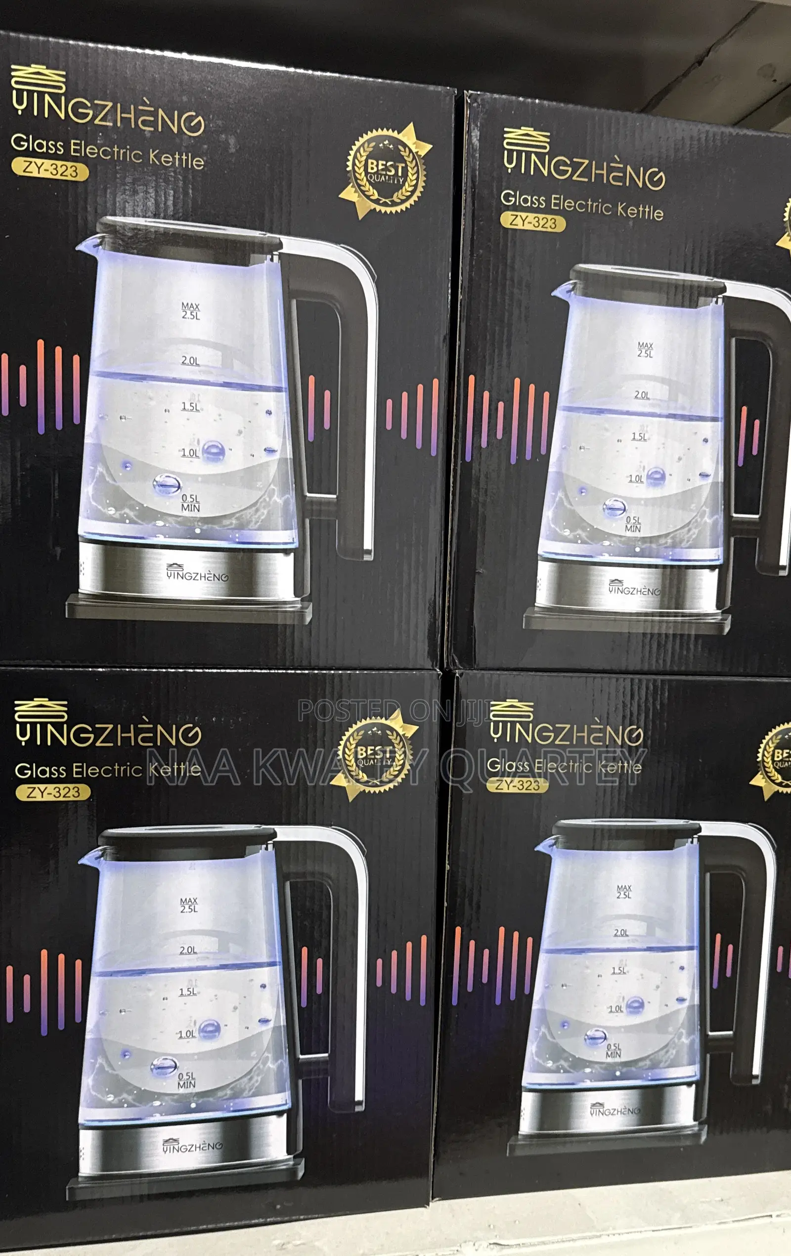 Glass Kettle 2.5l