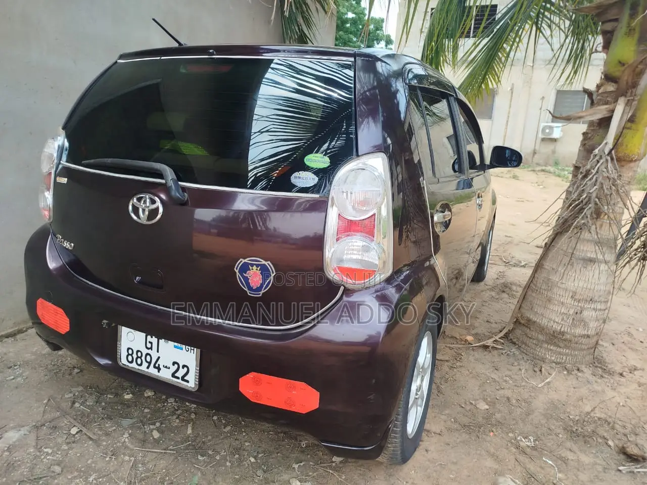 Toyota Passo 1.0 FWD 2012 Purple