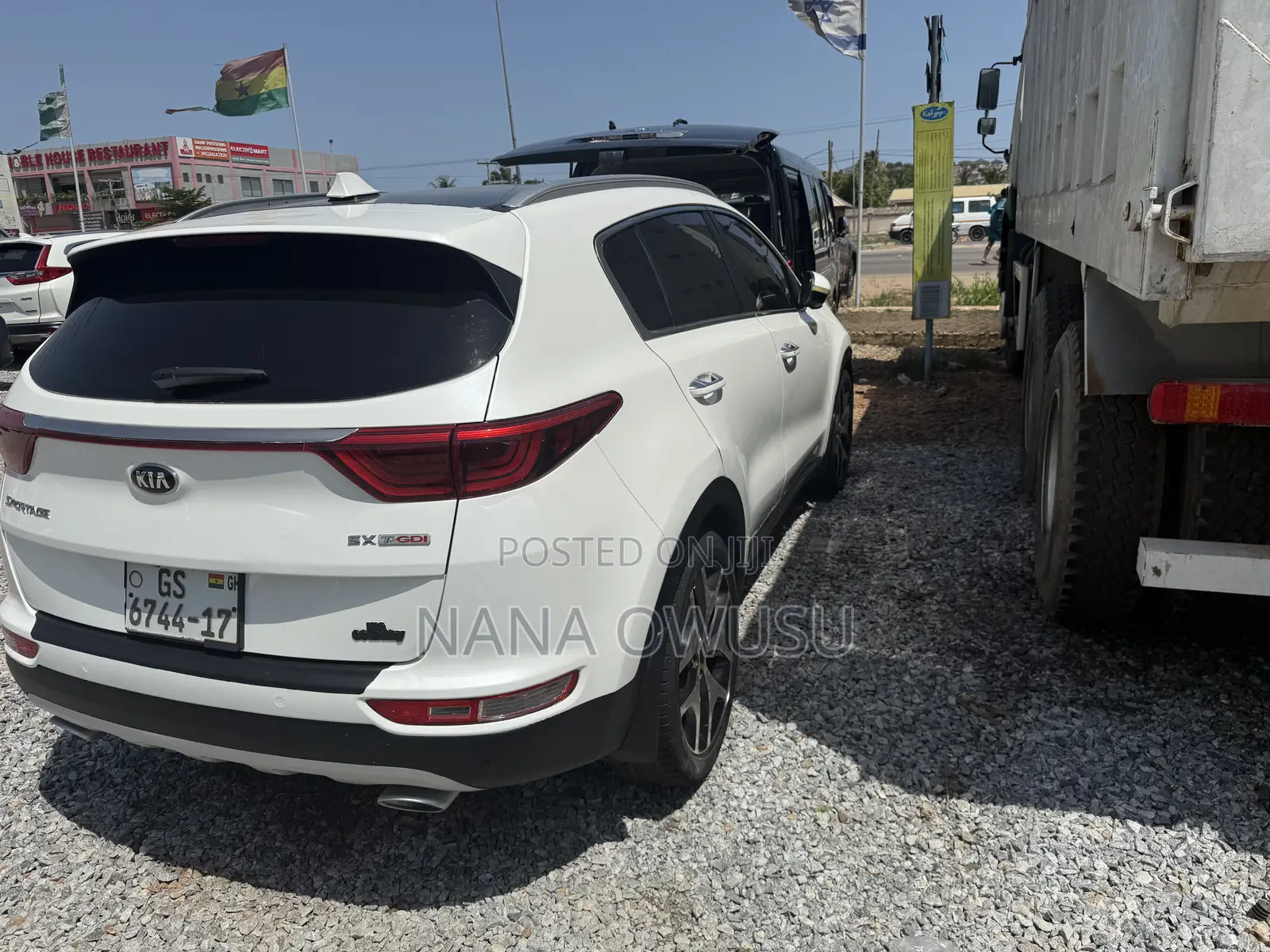 Kia Sportage SX 4dr SUV (2.0L 4cyl Turbo 6A) 2017 White