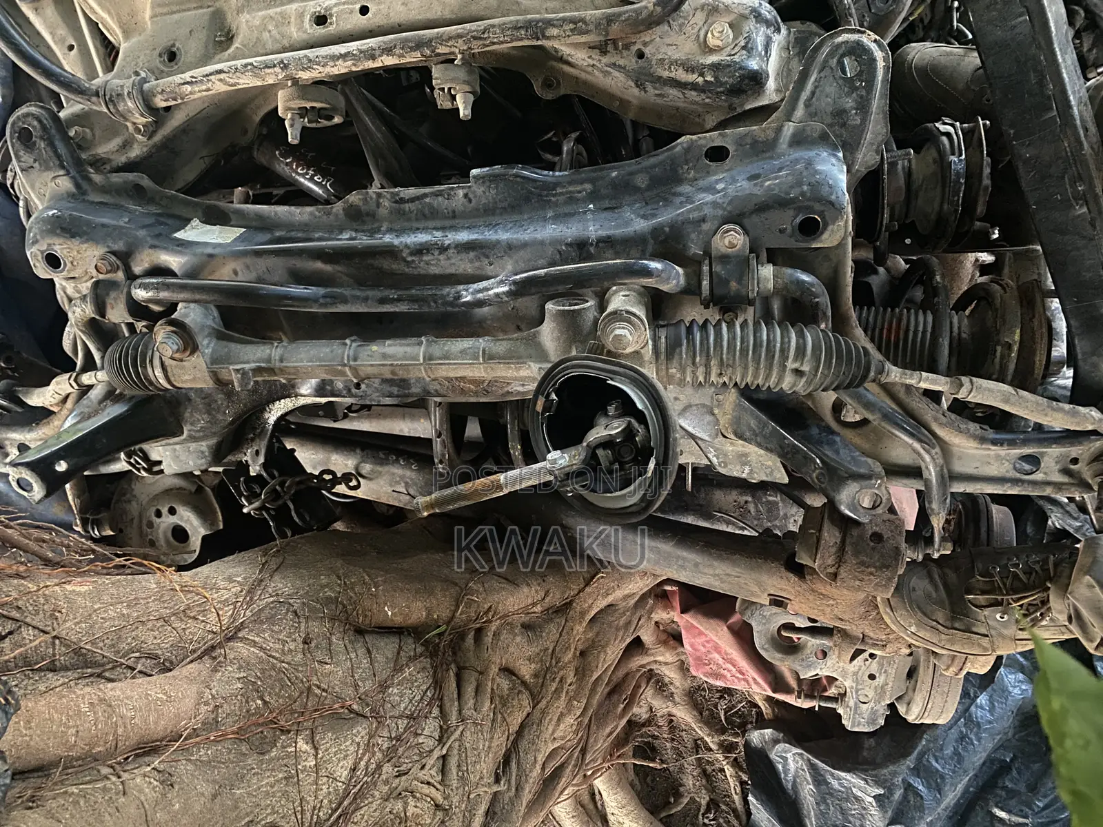 Toyota Vitz/Belta/Yaris Front Beam +Steering Rack + Lower Arm Complete