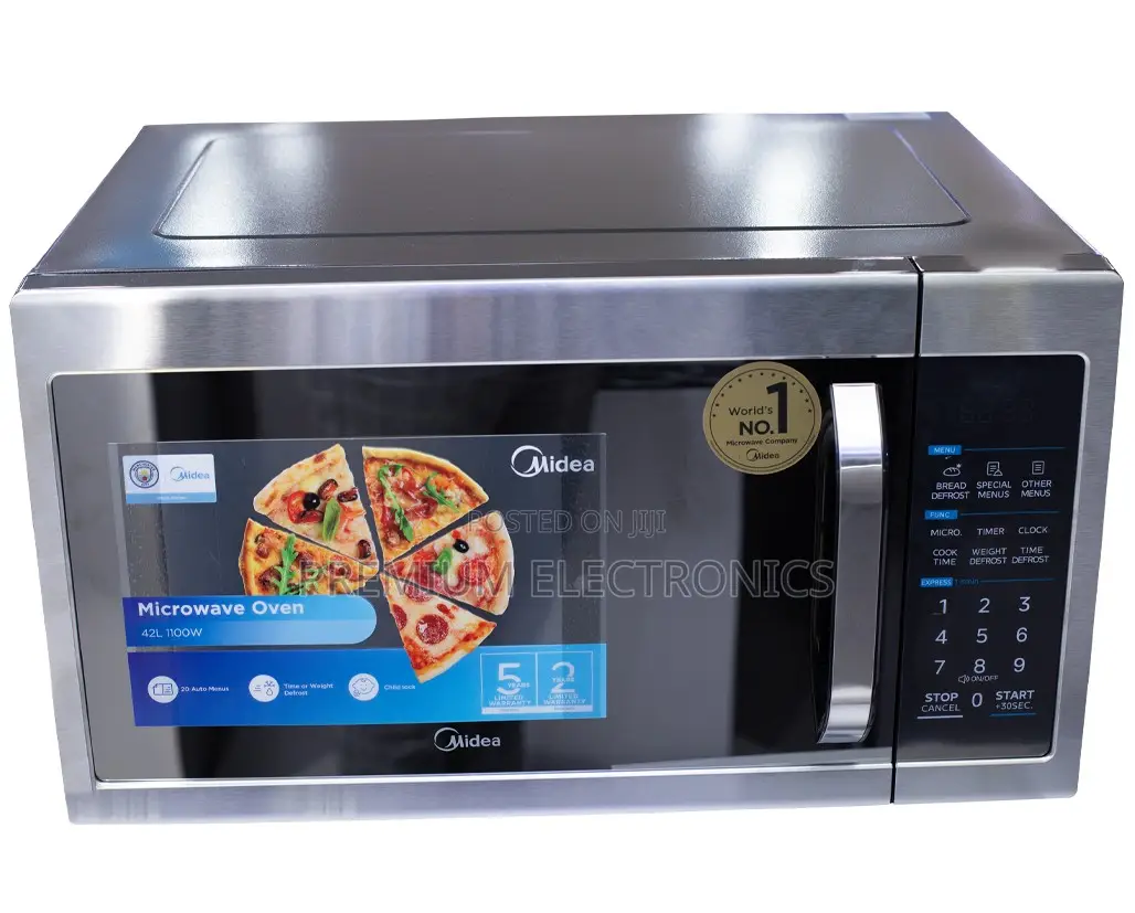 Midea 900w 42 Liters Solo Microwave | Large Cavity | Child Safety Lock