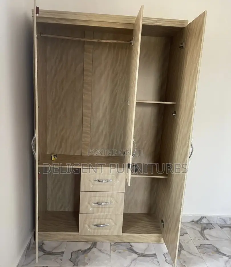 3 Doors Wardrobe