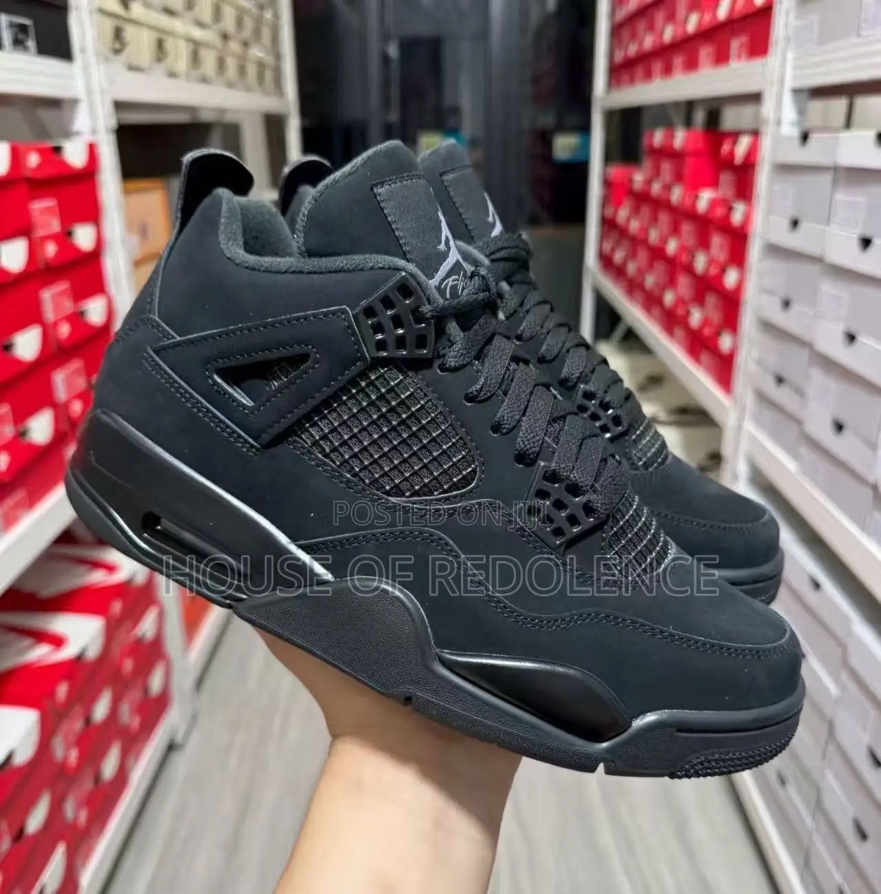Air Jordan 4 Retro Black Cat Sneakers