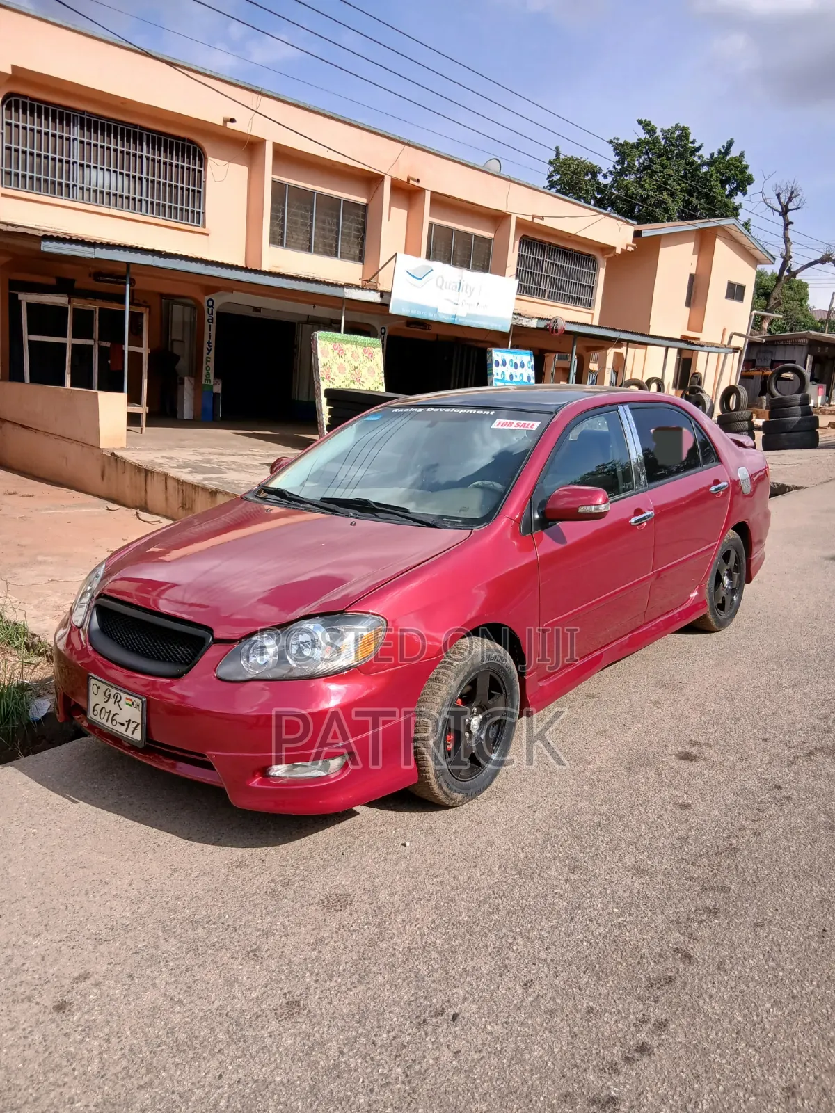 Toyota Corolla S 2007 Red