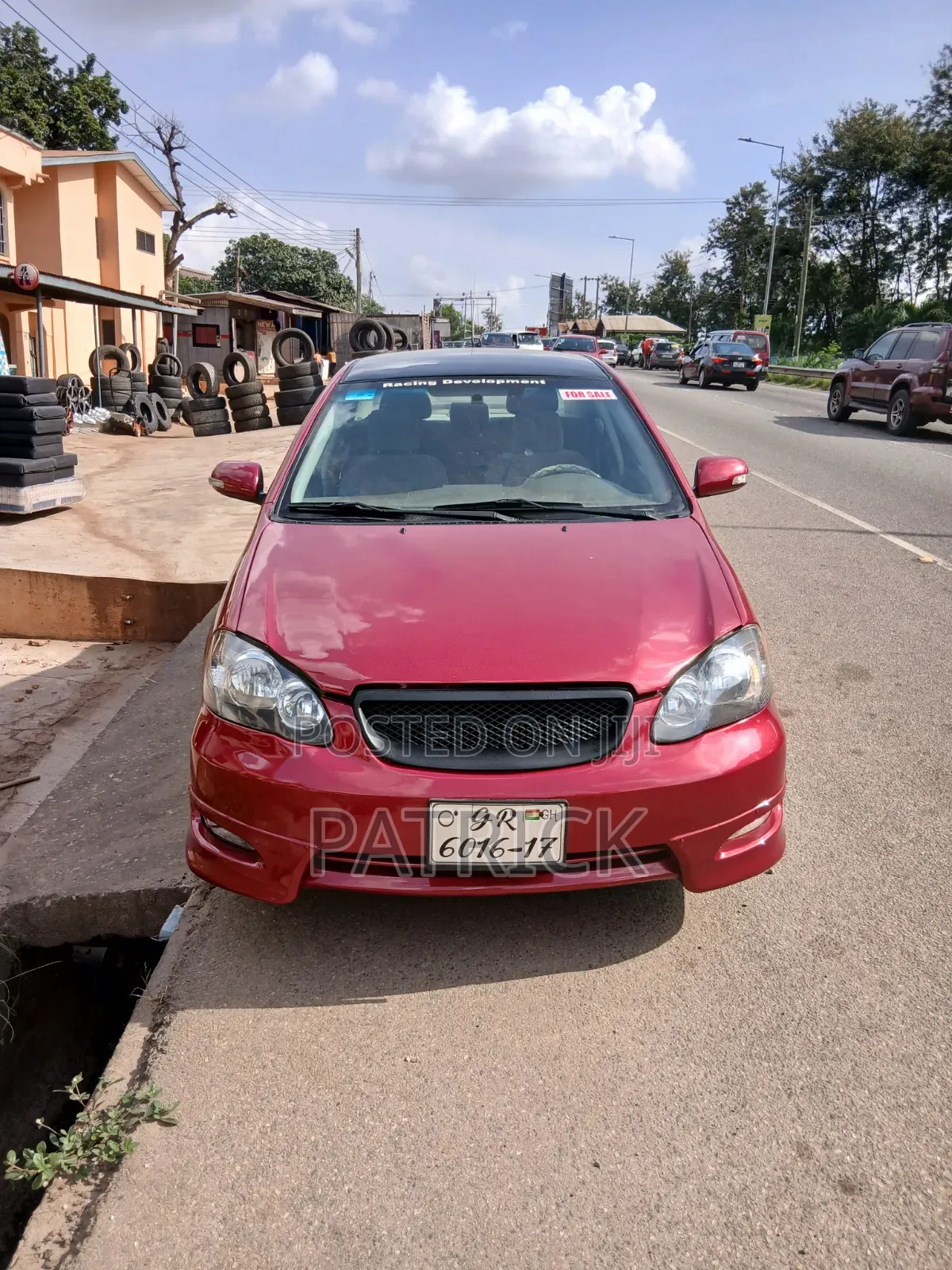 Toyota Corolla S 2007 Red