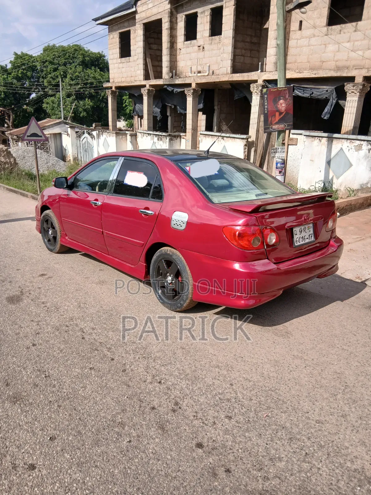 Toyota Corolla S 2007 Red