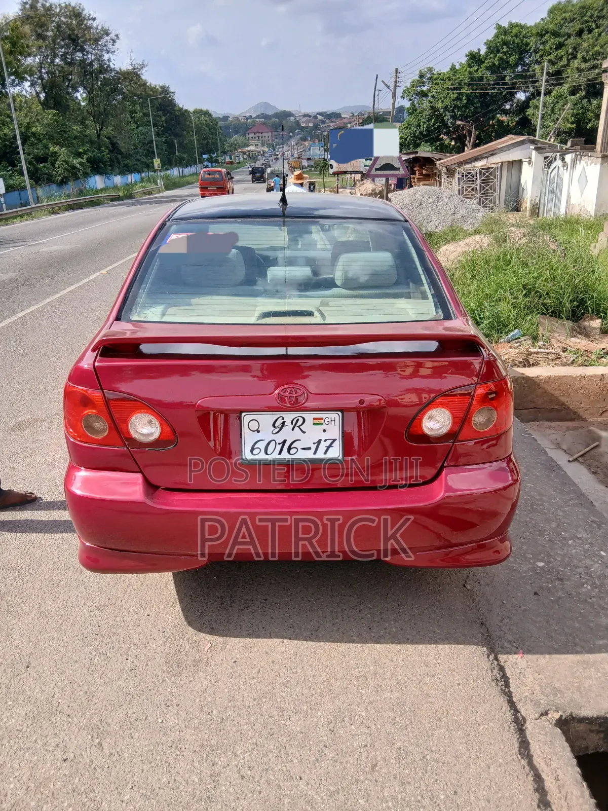 Toyota Corolla S 2007 Red