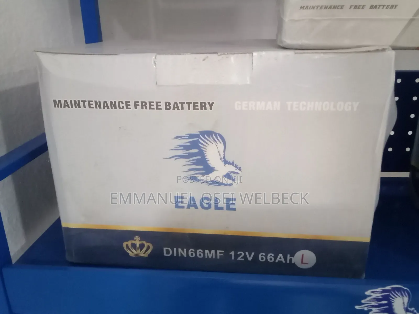 Eagle Car Battery 13plate (Din66)