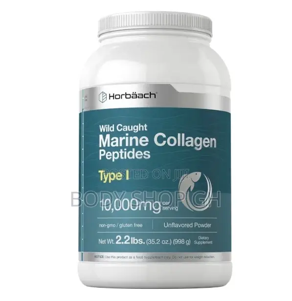 Horbäach Hydrolyzed Collagen Powder | for Skin, Hair, and Nails |