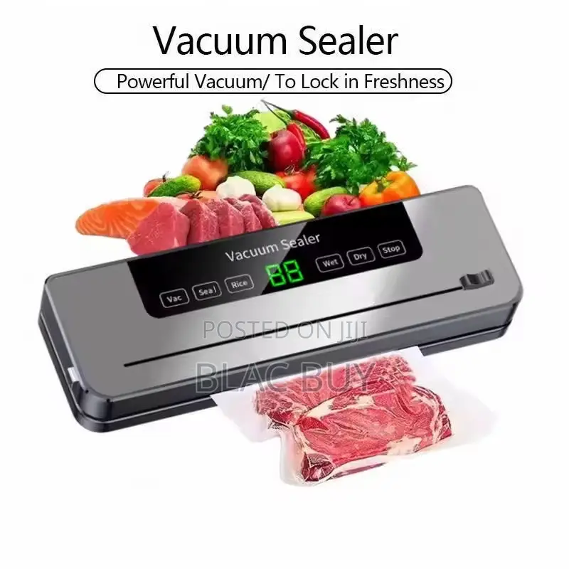 Mini Electric Vacuum Sealer Machine for Wet, Dry, Powder Sealing