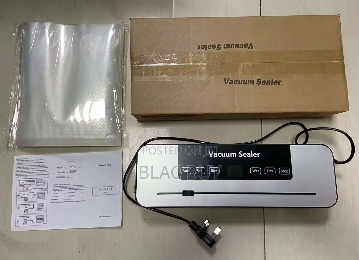 Mini Electric Vacuum Sealer Machine for Wet, Dry, Powder Sealing