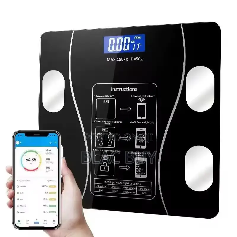 180kg Smart Bluetooth Bmi Function Digital Bodyfat Weighing Electronic