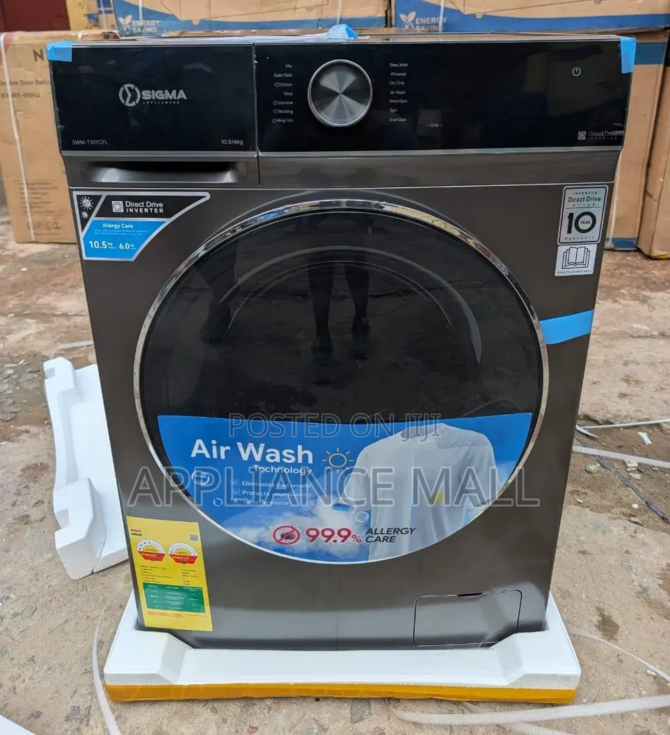 Sigma Washing Machine 10.5kg Wash and Dry