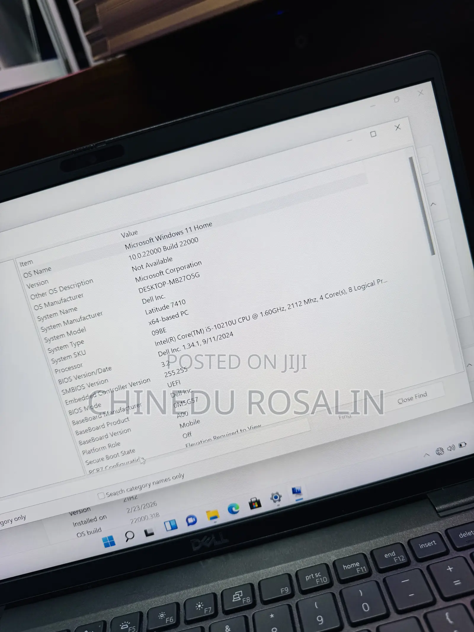Laptop Dell Latitude 7410 8GB Intel Core i5 SSD 256GB