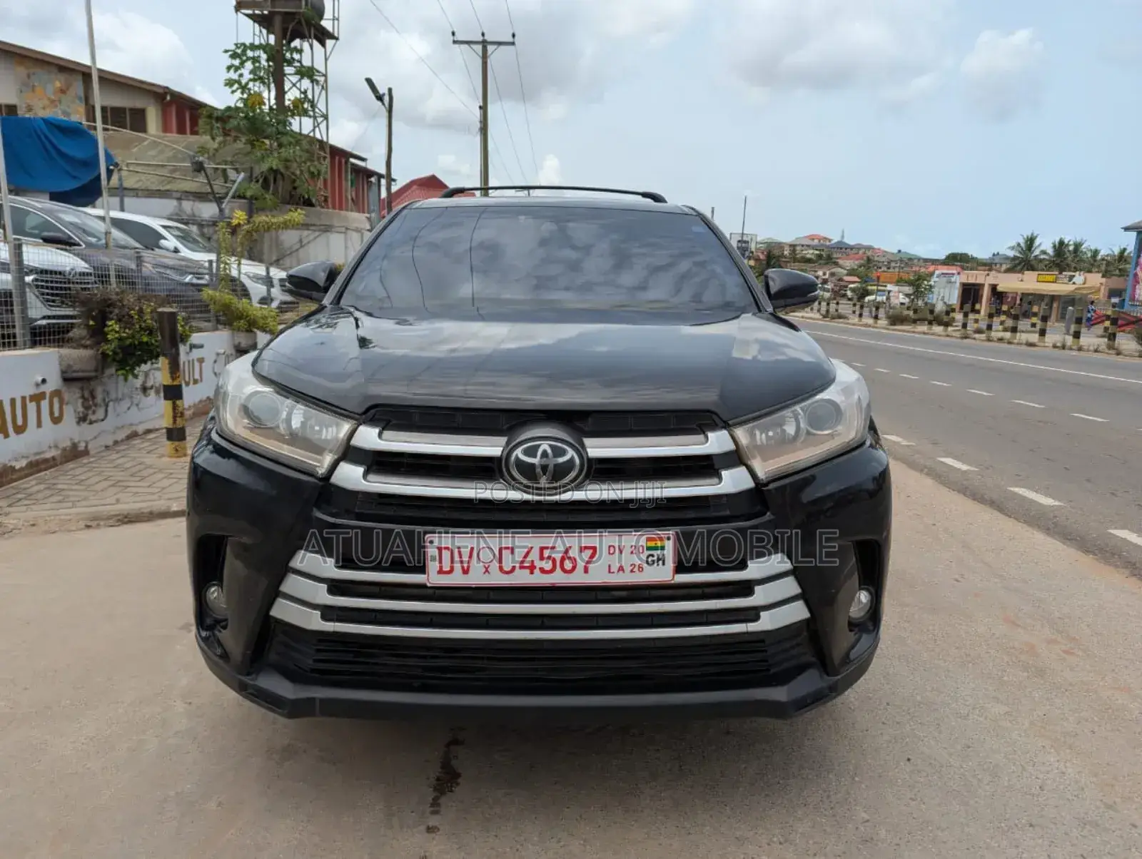 Toyota Highlander LE 4x2 (2.7L 4cyl 6A) 2018 Black