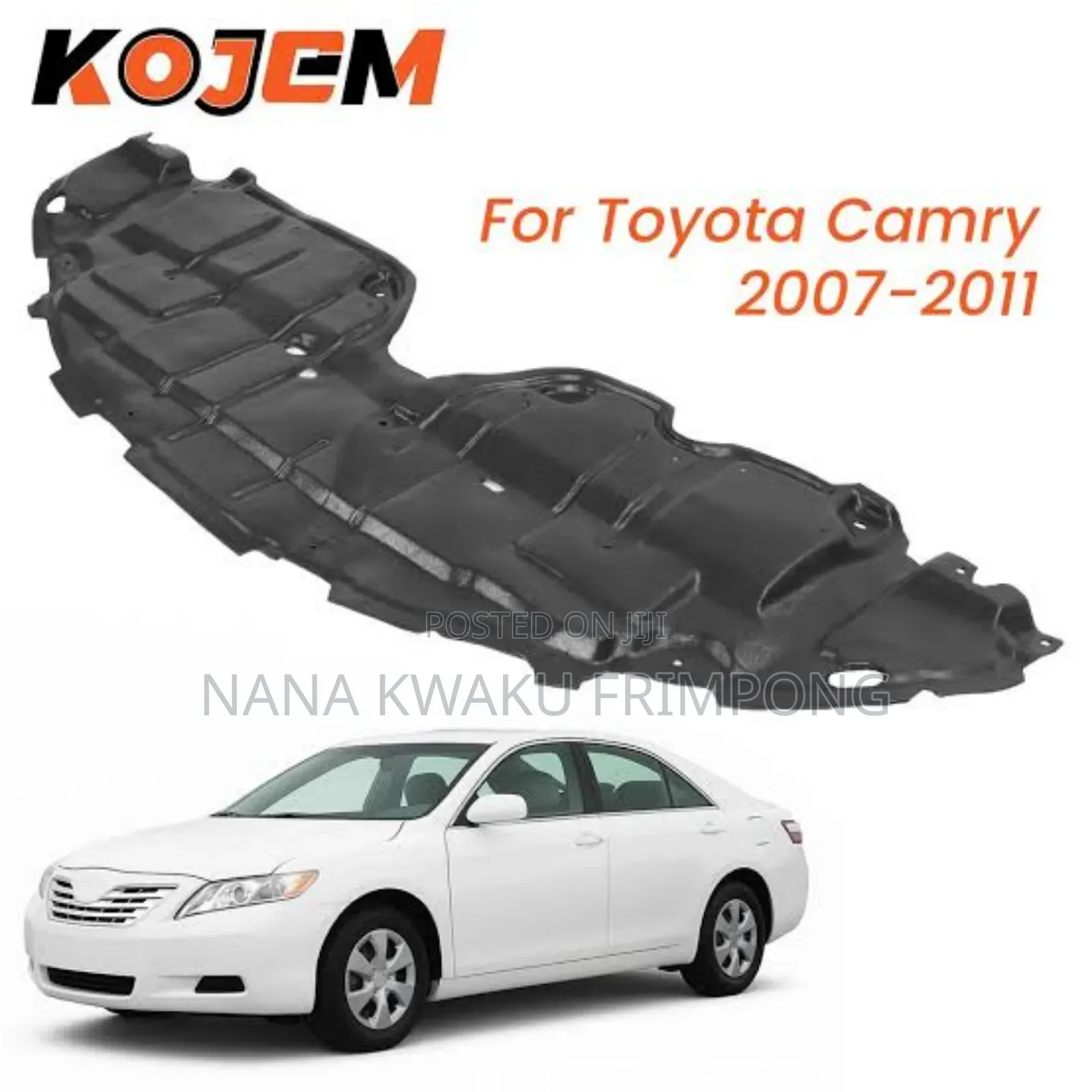 2007 to 2011 Toyota Camry Engine Cover/Pannel Available