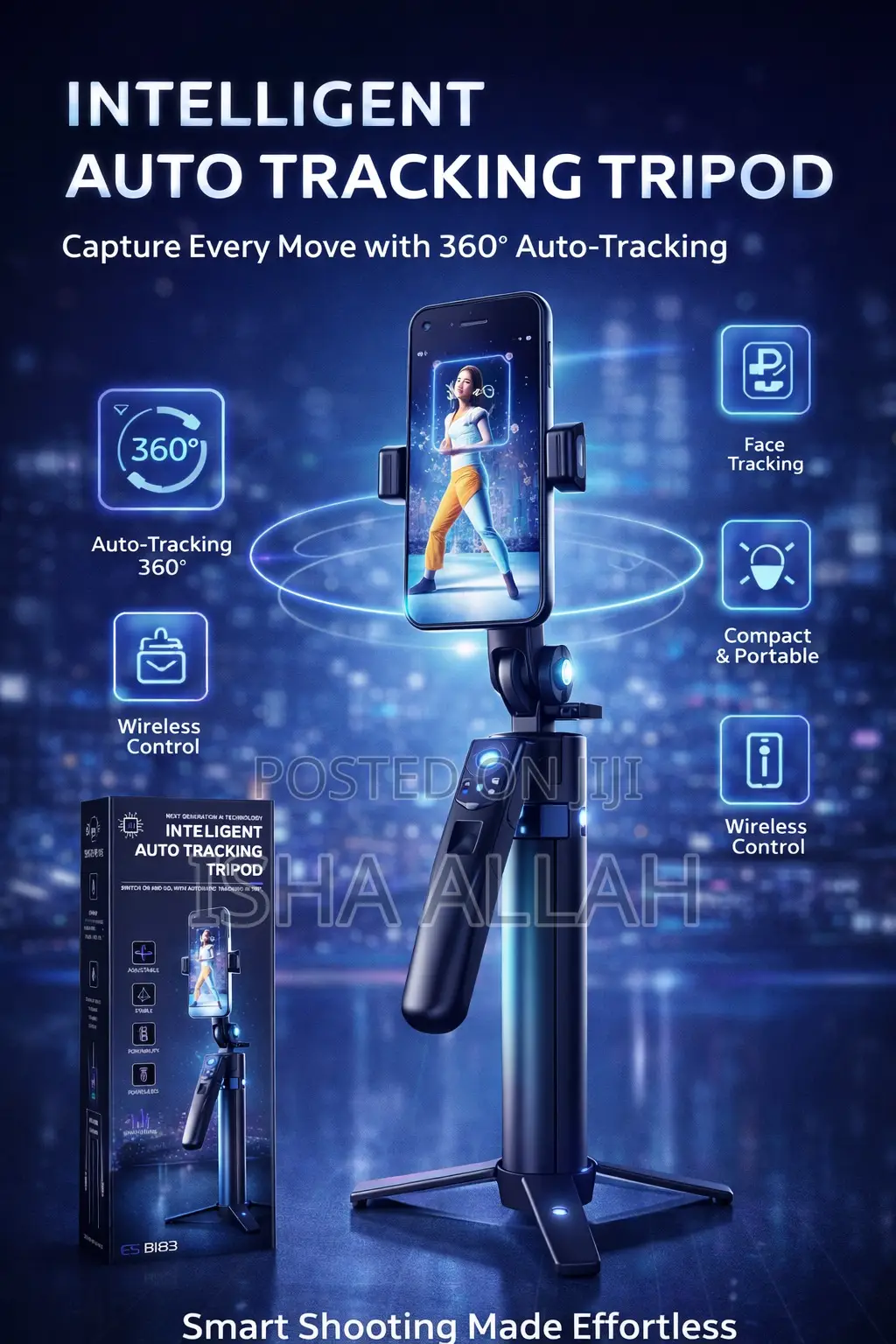 Trackpro 360 Ai Tripod – Your Personal Camera Assistant